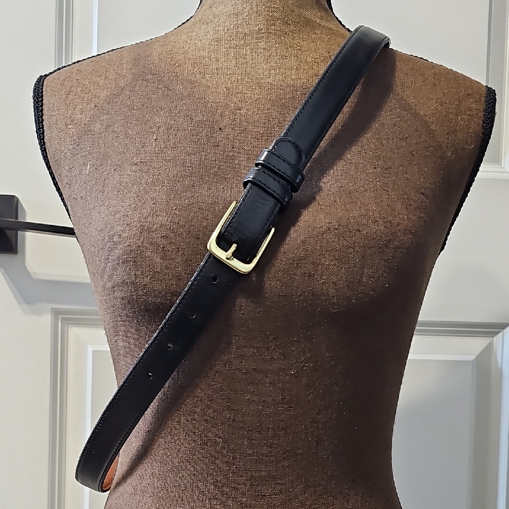 Coach Brown Leather Belt